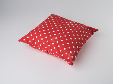 Cushion Cover - Polka Dot Red