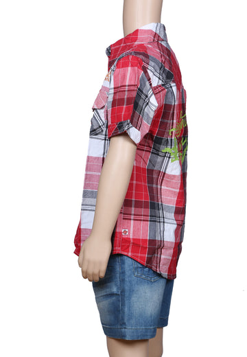 Kids Casual Shirt- Checked