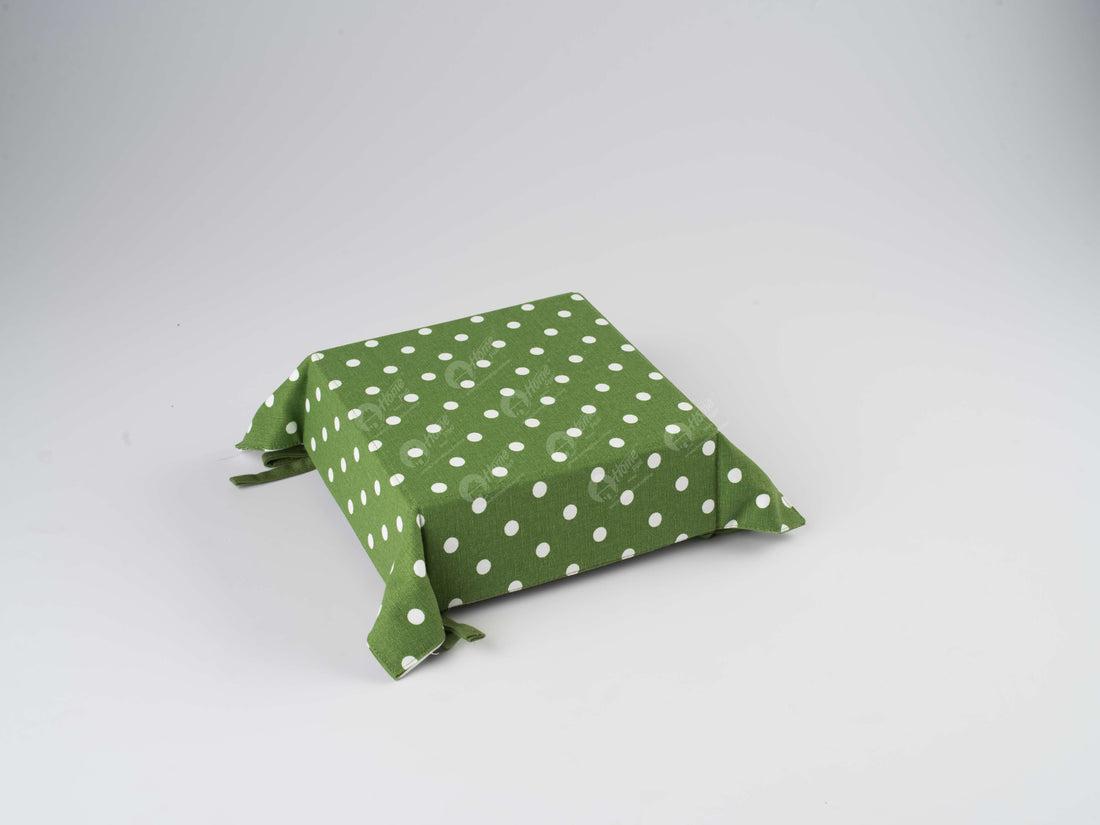 Bread Basket - Polka Dot Dark Olive