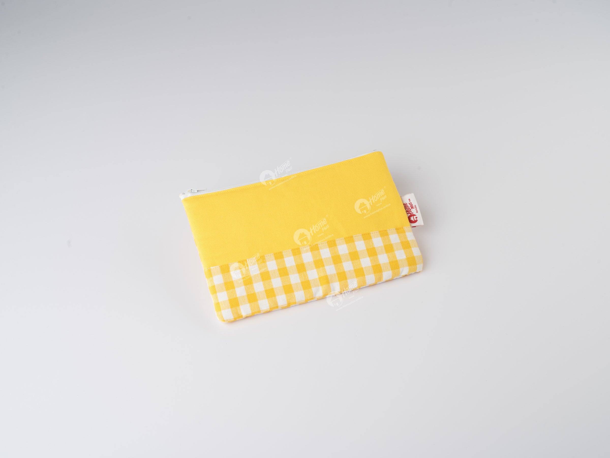 Pouch - Gingham Check Yellow