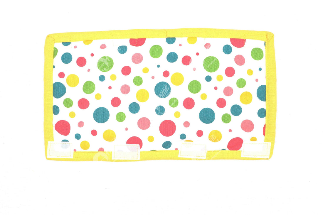 Fridge Handle - Multi Polka