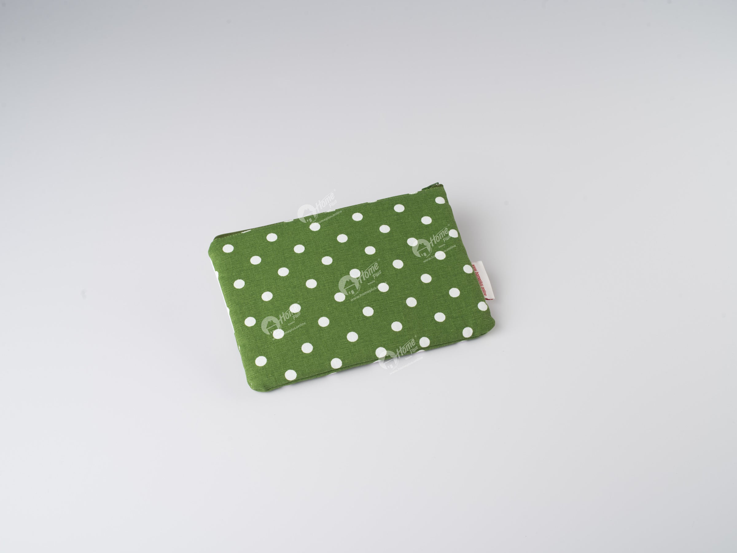 Pouch - Polka Dot Dark Olive