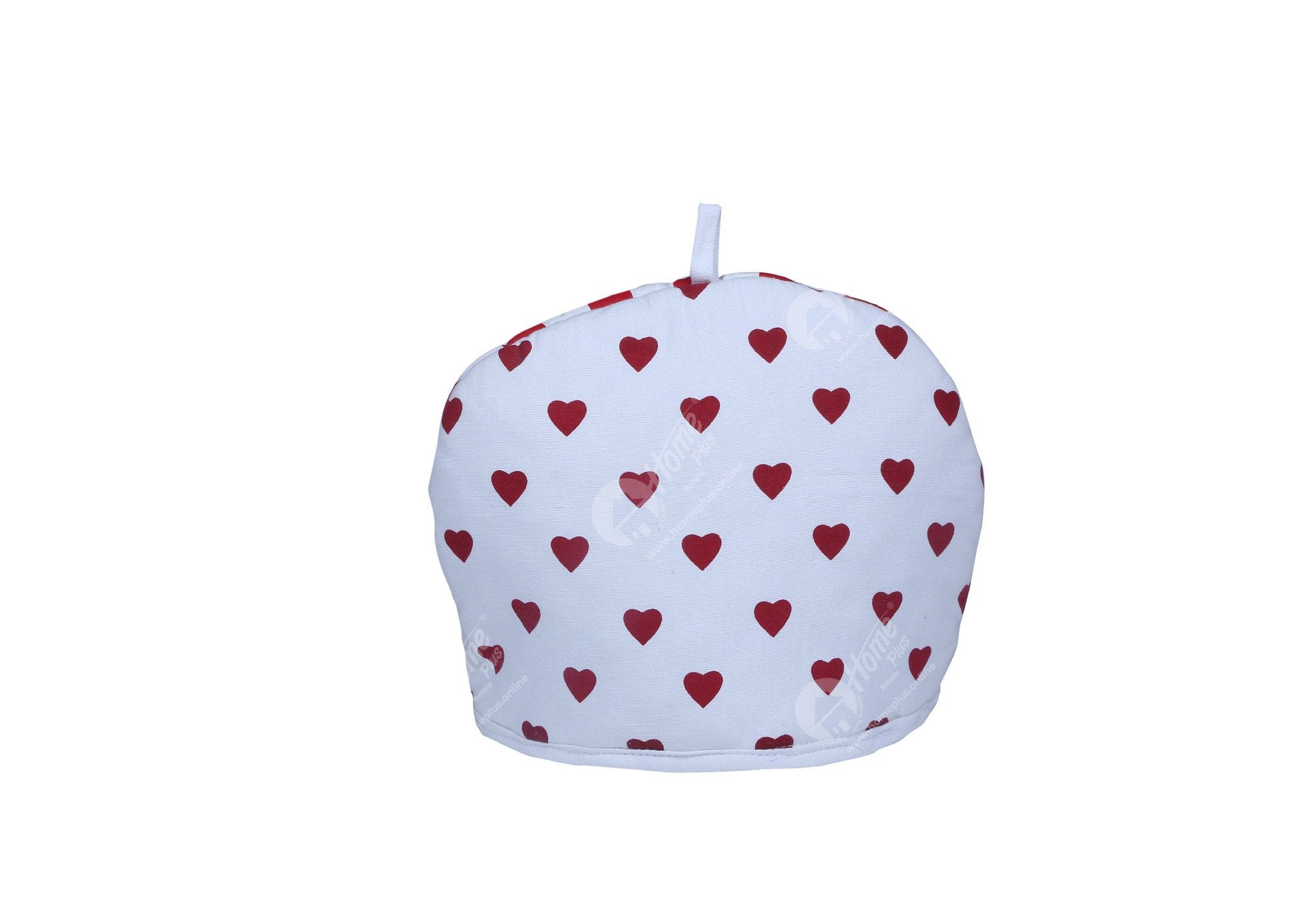 Tea Cozy - Large Heart Red