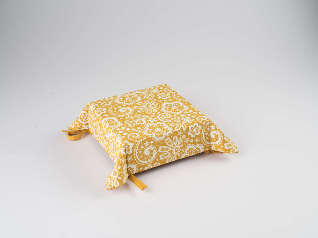 Bread Basket - Lace Mustard