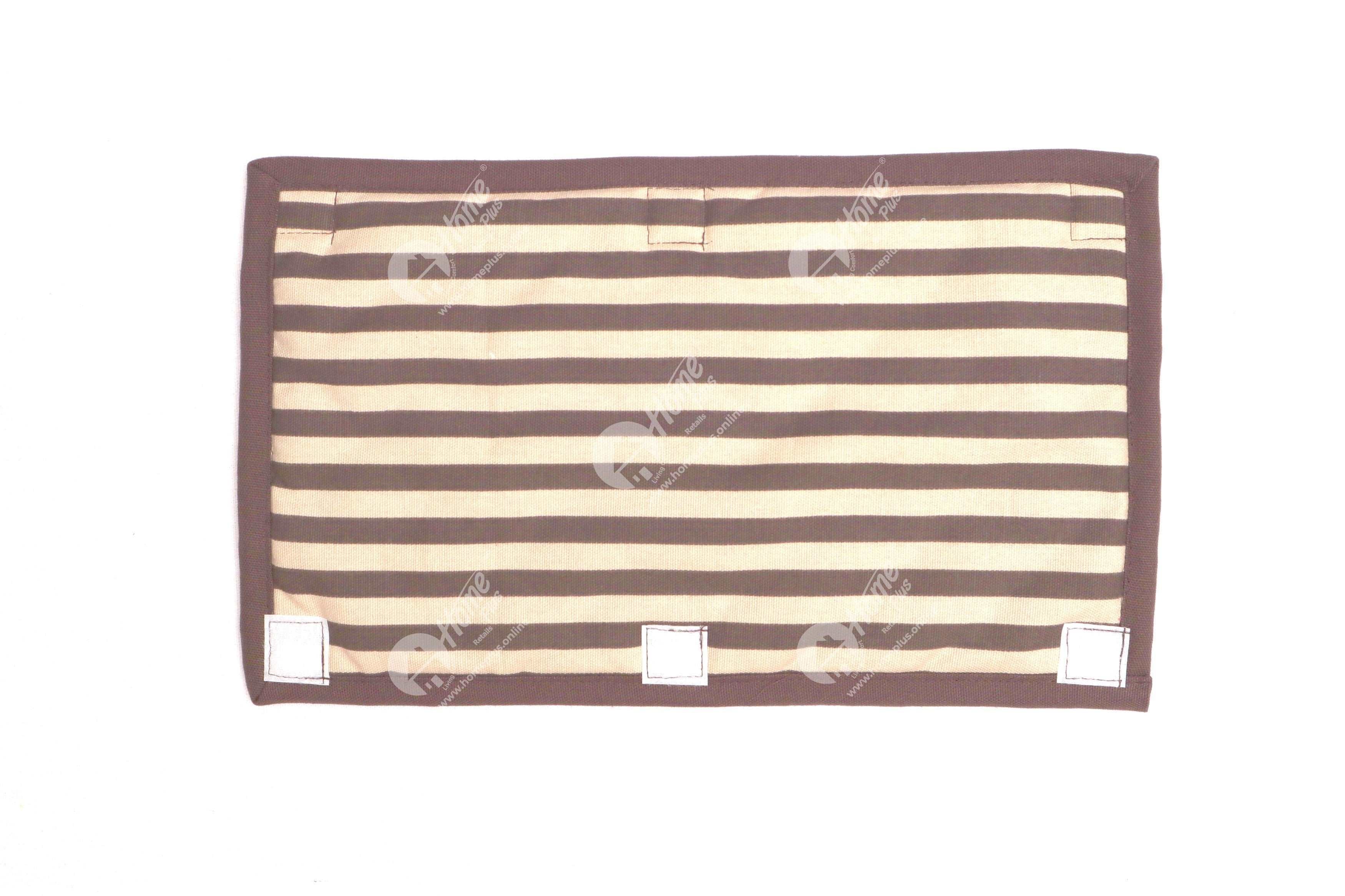 Fridge Handle - Thin Stripe Choco