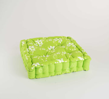Floor Cushion - Wind Flower Green