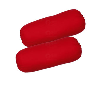 Bolster - Solid  Red (Pack of 2)