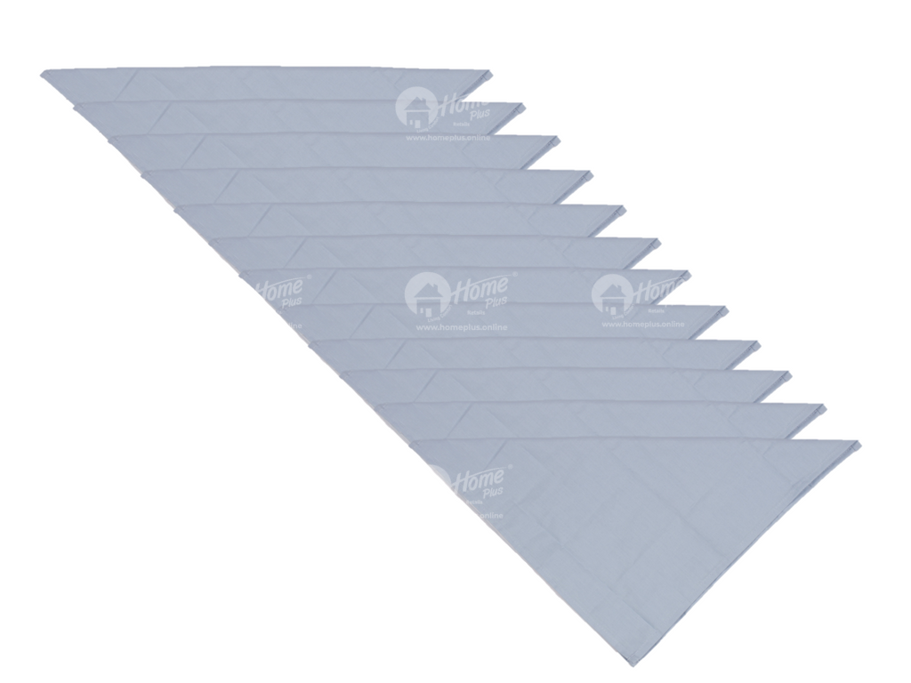 Kerchief Set - Solid Blue