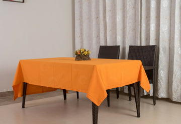 Table Cloth - Solid Orange