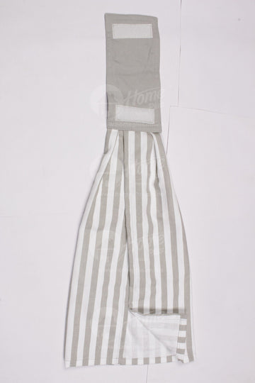 Wash Towel - Thin Stripe Grey