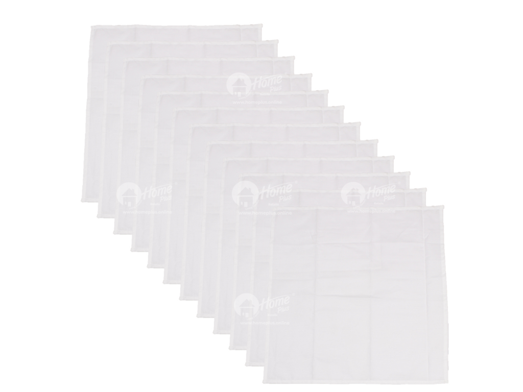 Kerchief Set - Solid White