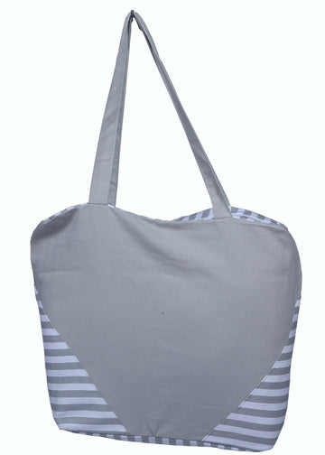 Handbag - Solid Grey