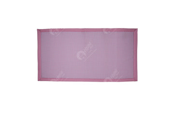 Travel Bed DF - Gingham Check Pink