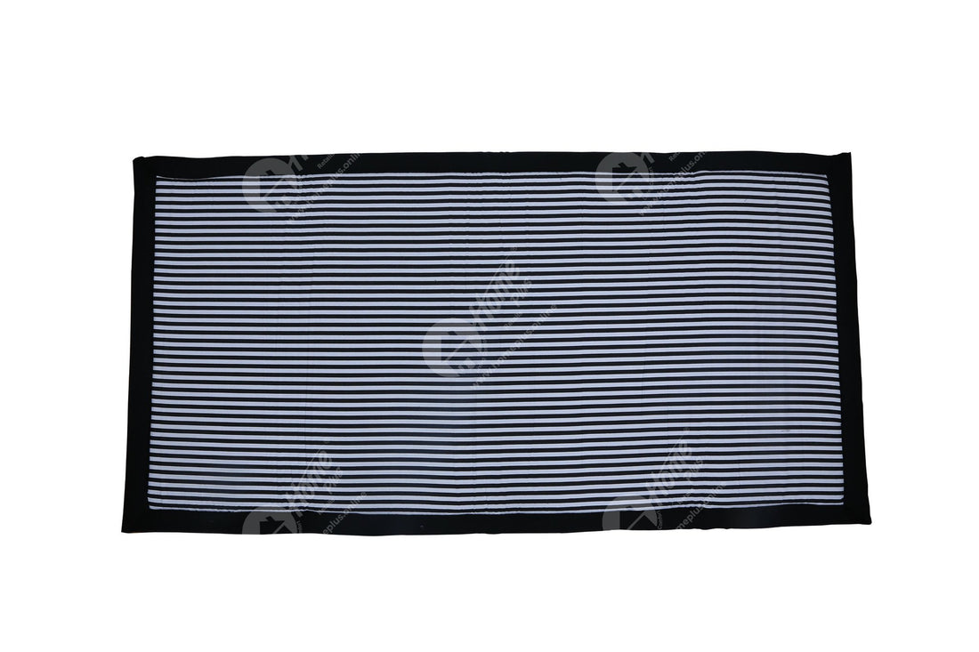 Travel Bed DF - Thin Stripes Black