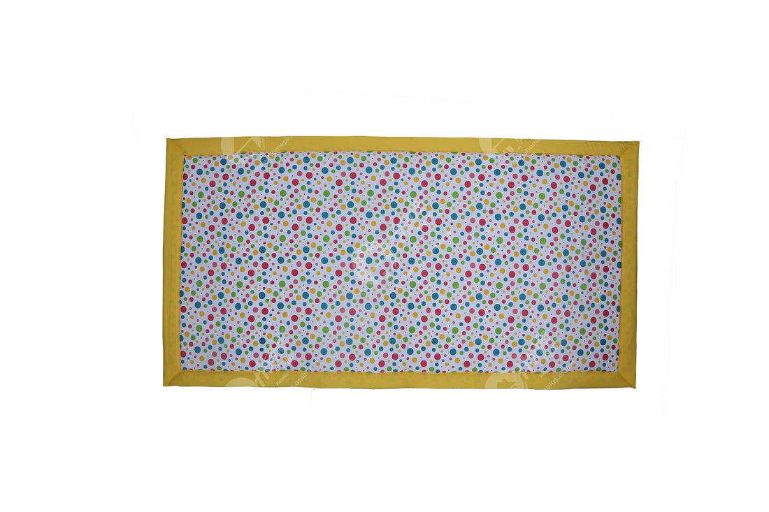Travel Bed DF - Multi Polka Dot