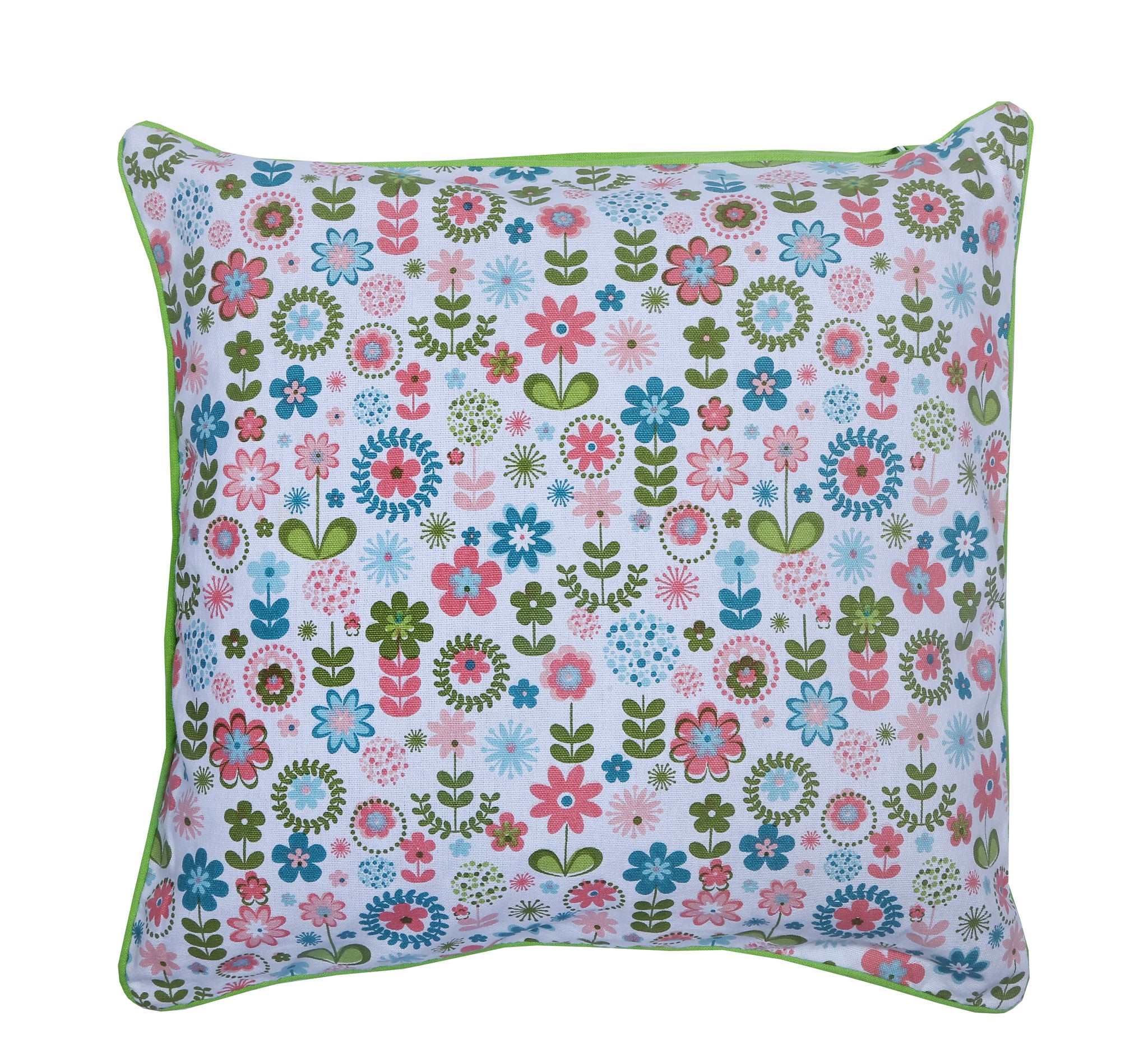 Cushion Cover - Retro Flowers