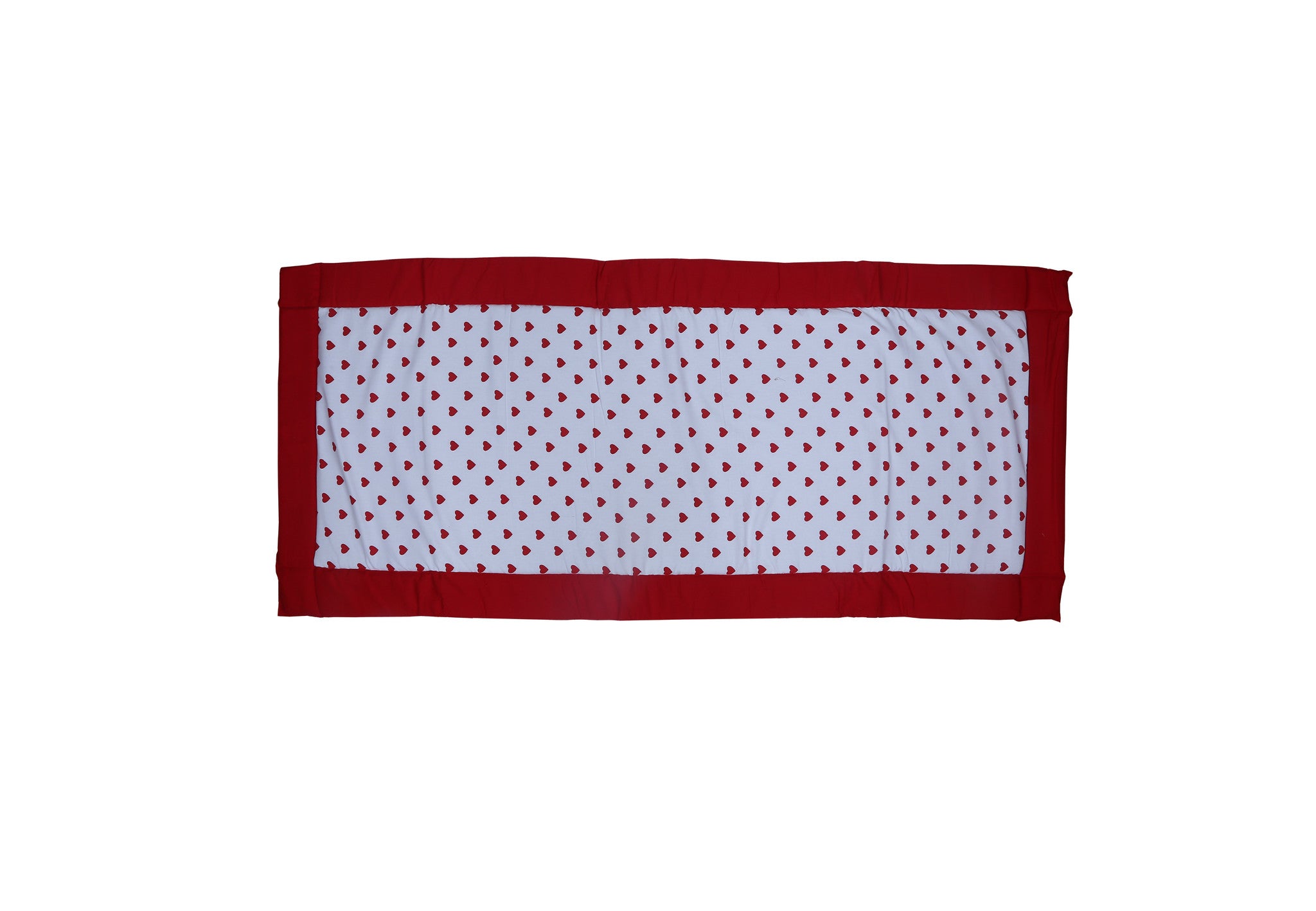 Foam Bed - Large Heart Red