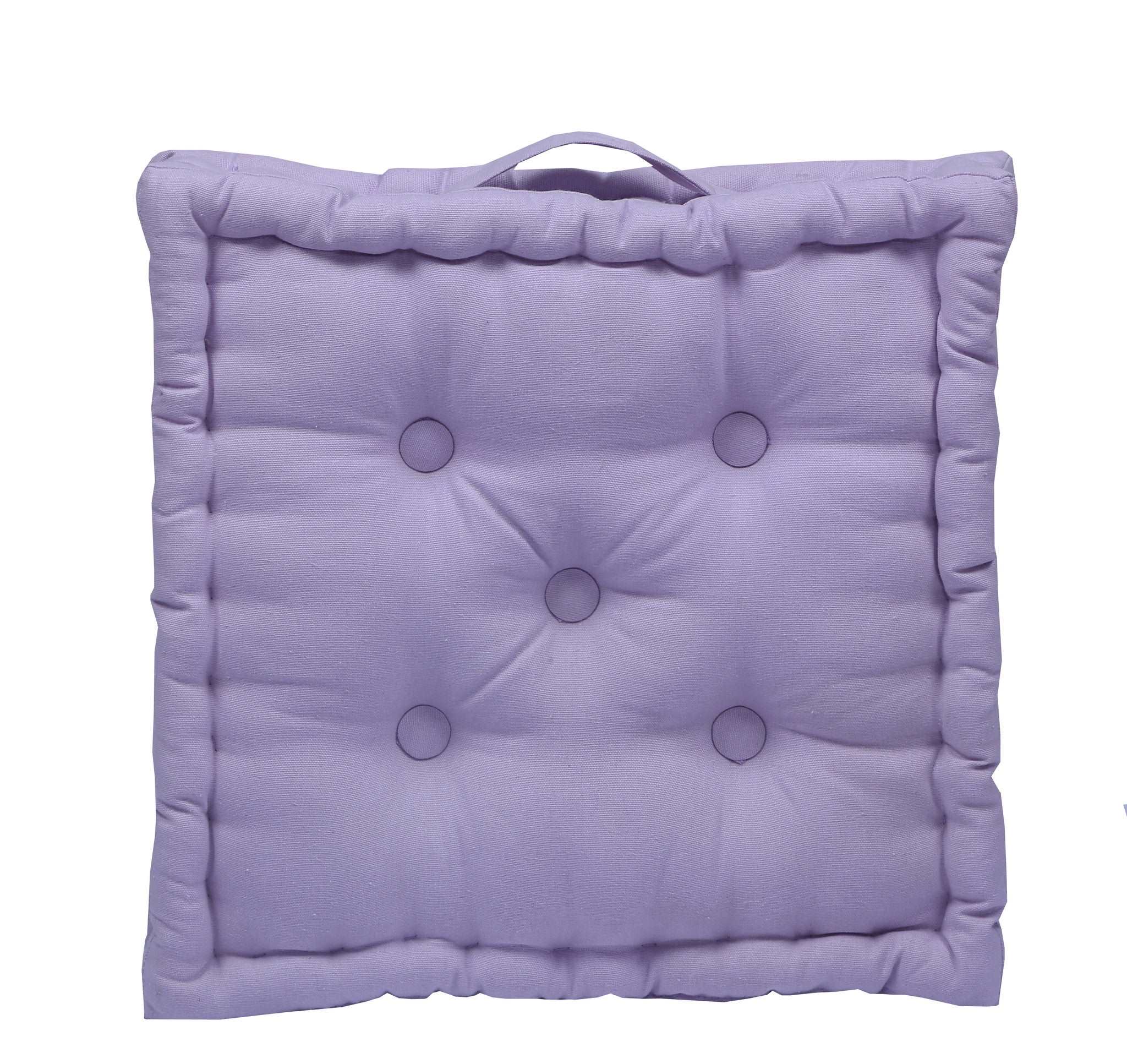 Floor Cushion - Solid Violet