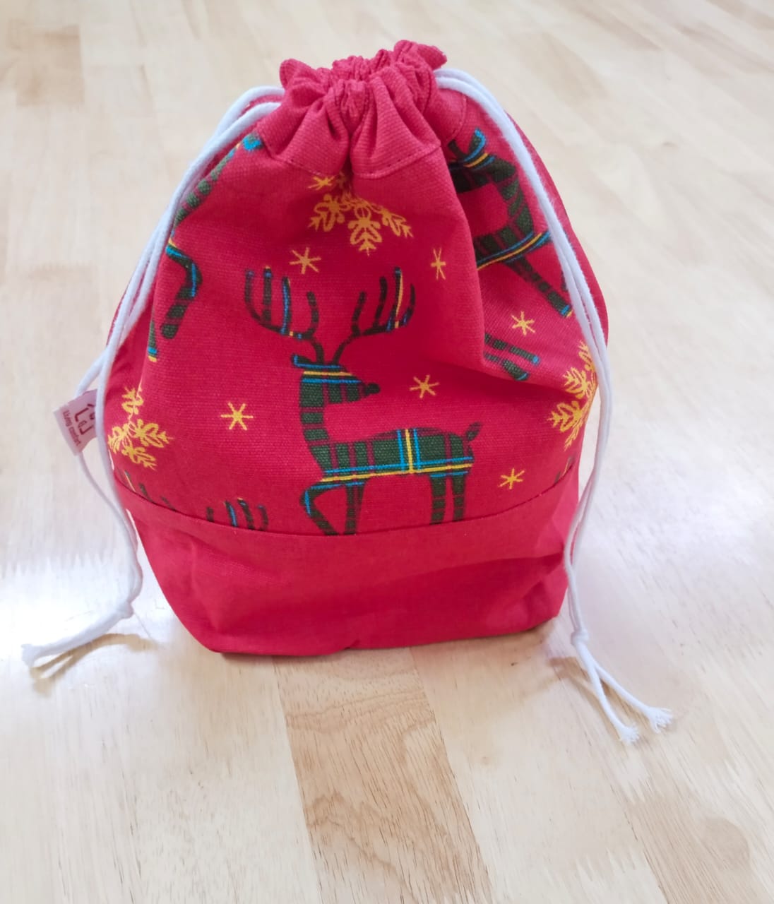 Gift Bag - Rein Deer Red