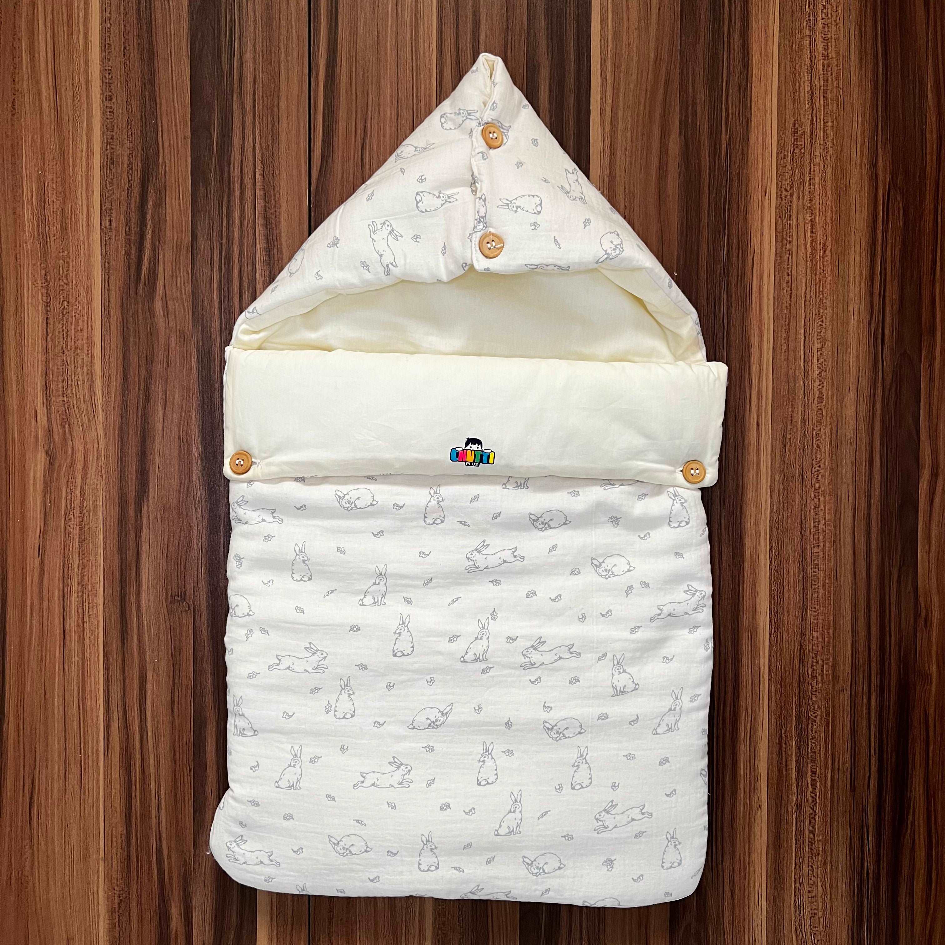 Baby Organic Cotton Muslin Sleeping cum carrying Nest Bag- Red Heart- –  Moms Home
