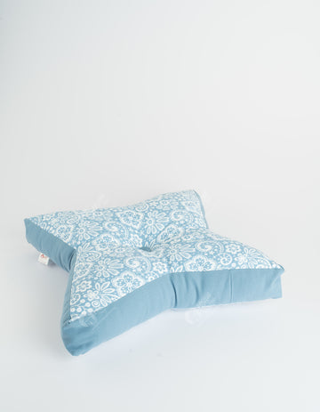 Floor cushion S - Lace AF Blue
