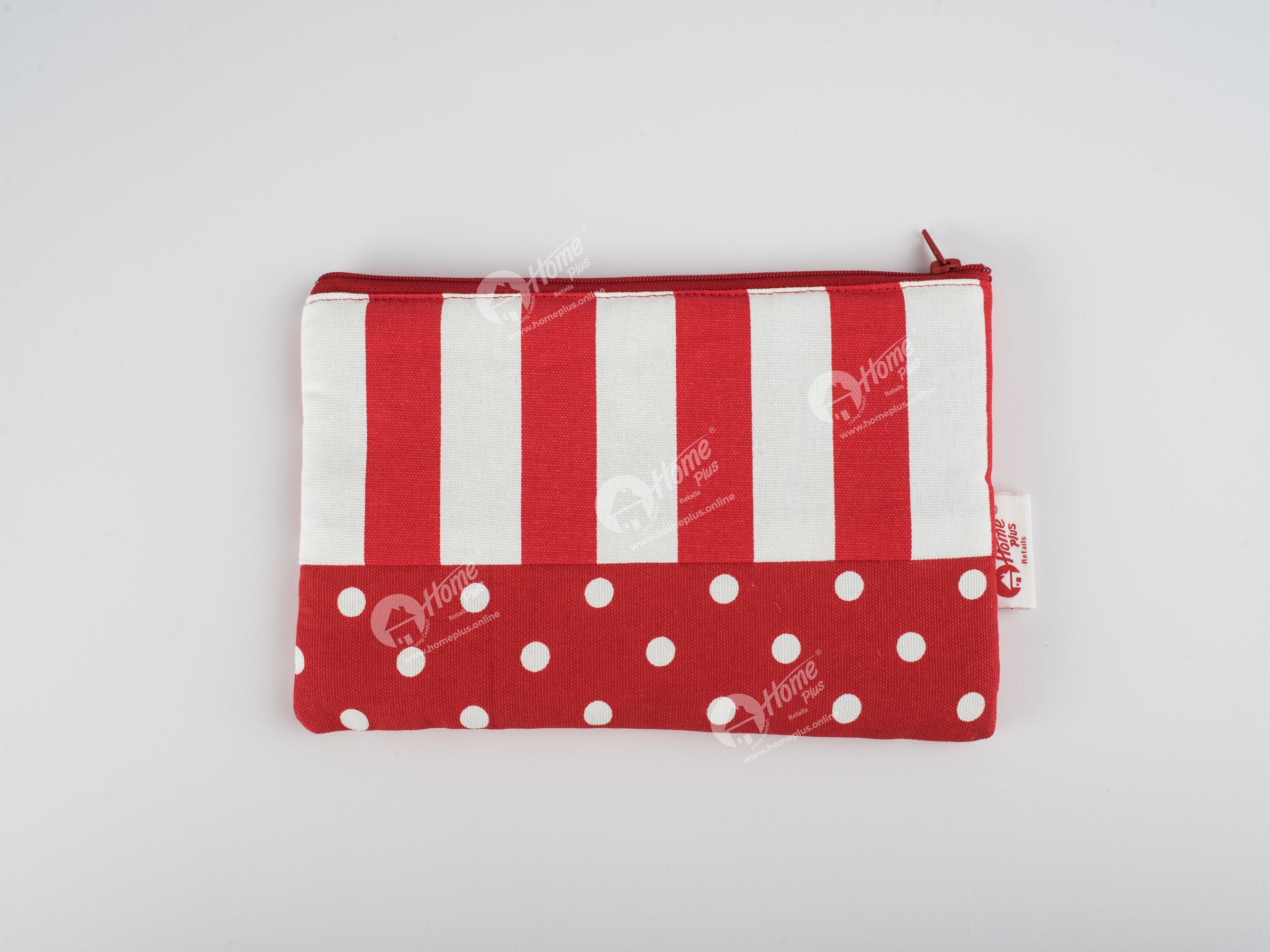 Pouch - Polka Dot Red