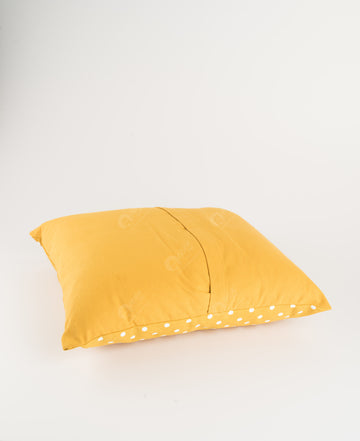 Cushion Cover - Polka Dot Mustard