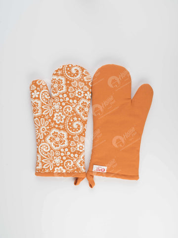 Glove - Lace Burnt Orange