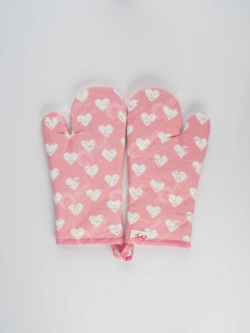 Glove - Heart Pro Pink