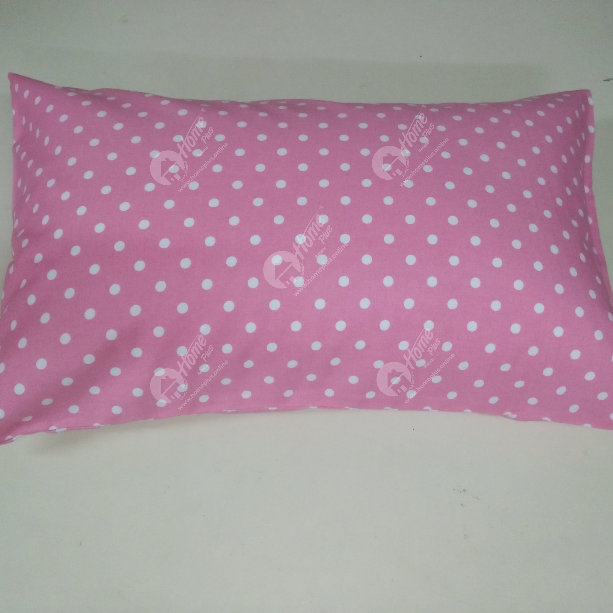Pillow cover - Polka Dot Pink
