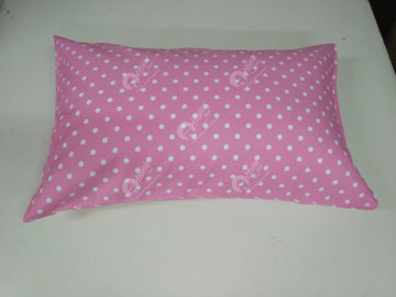 Pillow cover - Polka Dot Pink