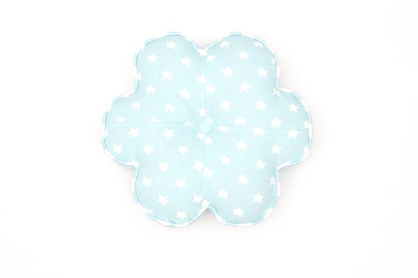 Floor Cushion - Star Hexagon Blue