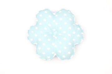 Floor Cushion - Star Hexagon Blue