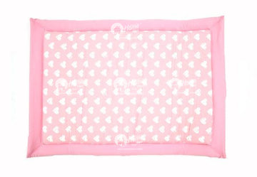 Baby Travel Bed - Heart Pro Pink