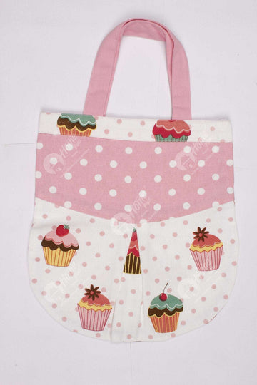 Fancy bag - Cup Cakes, Oval