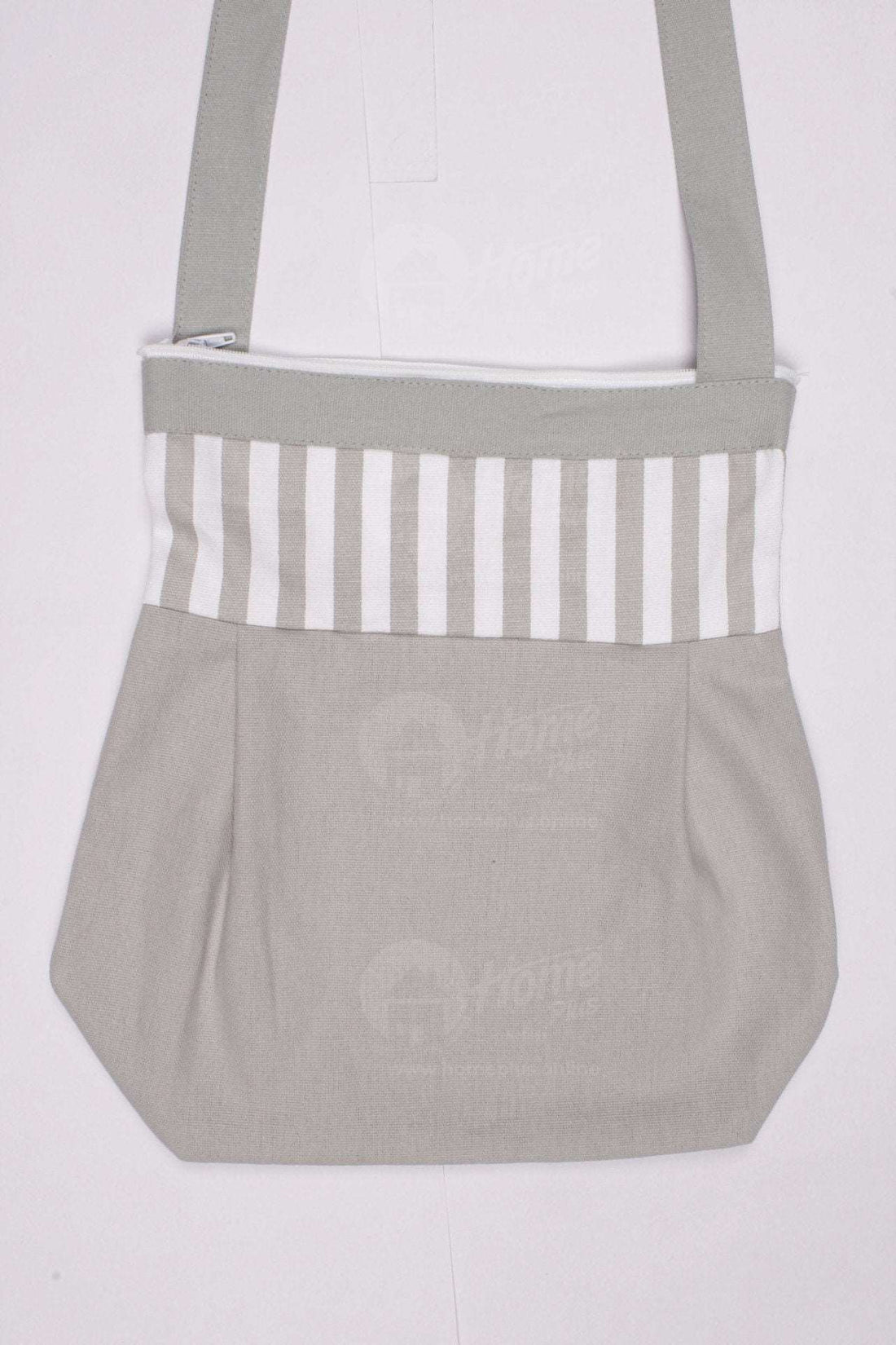 Fancy Bag Long Handle - Solid Grey