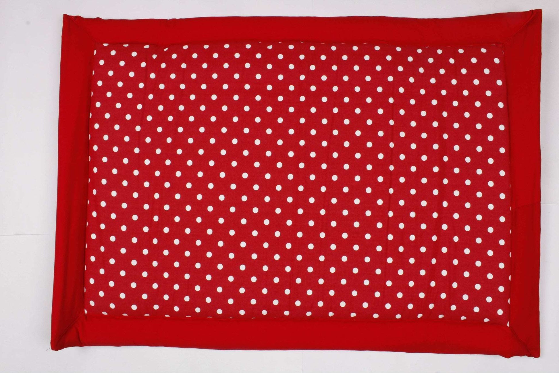 Baby Travel Bed - Polka Red