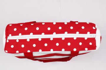 Handbag - Thick Stripe Red