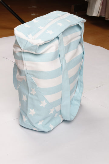 Handbag - Thick Stripe Blue