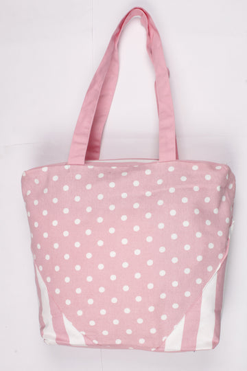 Handbag - Polka Dot Pink