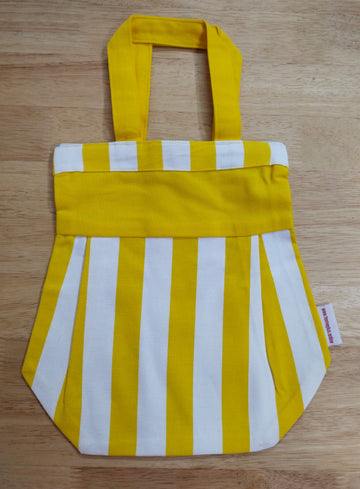 Fancy Bag -Thick Stripe Yellow