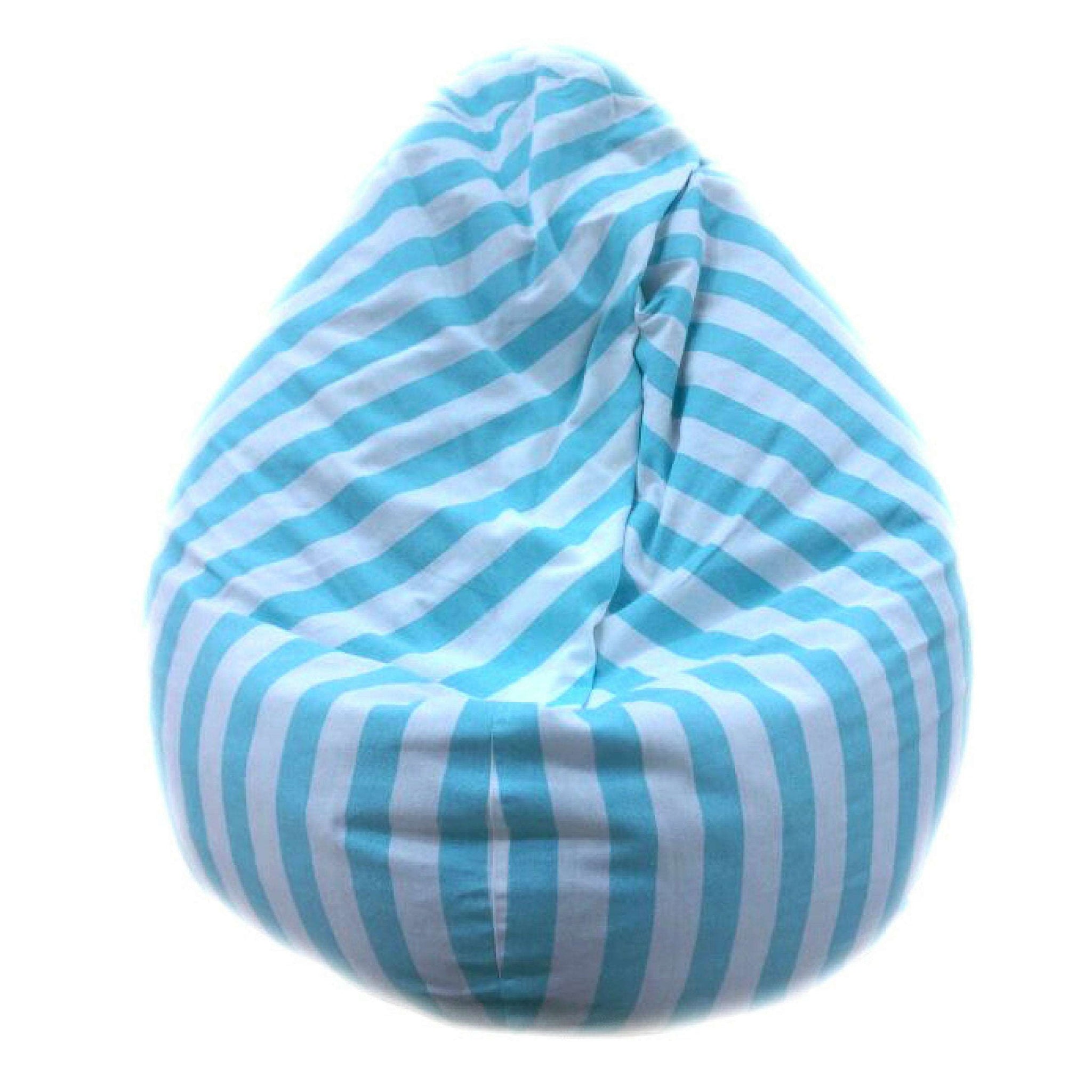 Bean Bag - Thick Stripe Blue