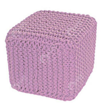 Knitted Cube Pink