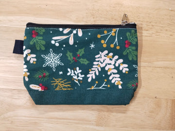 Small Pouch X-Mas  Festive Forest