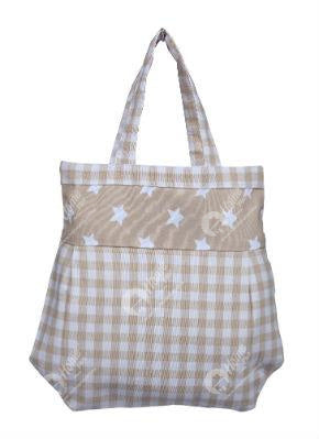 Fancy bag - Gingham Check Beige