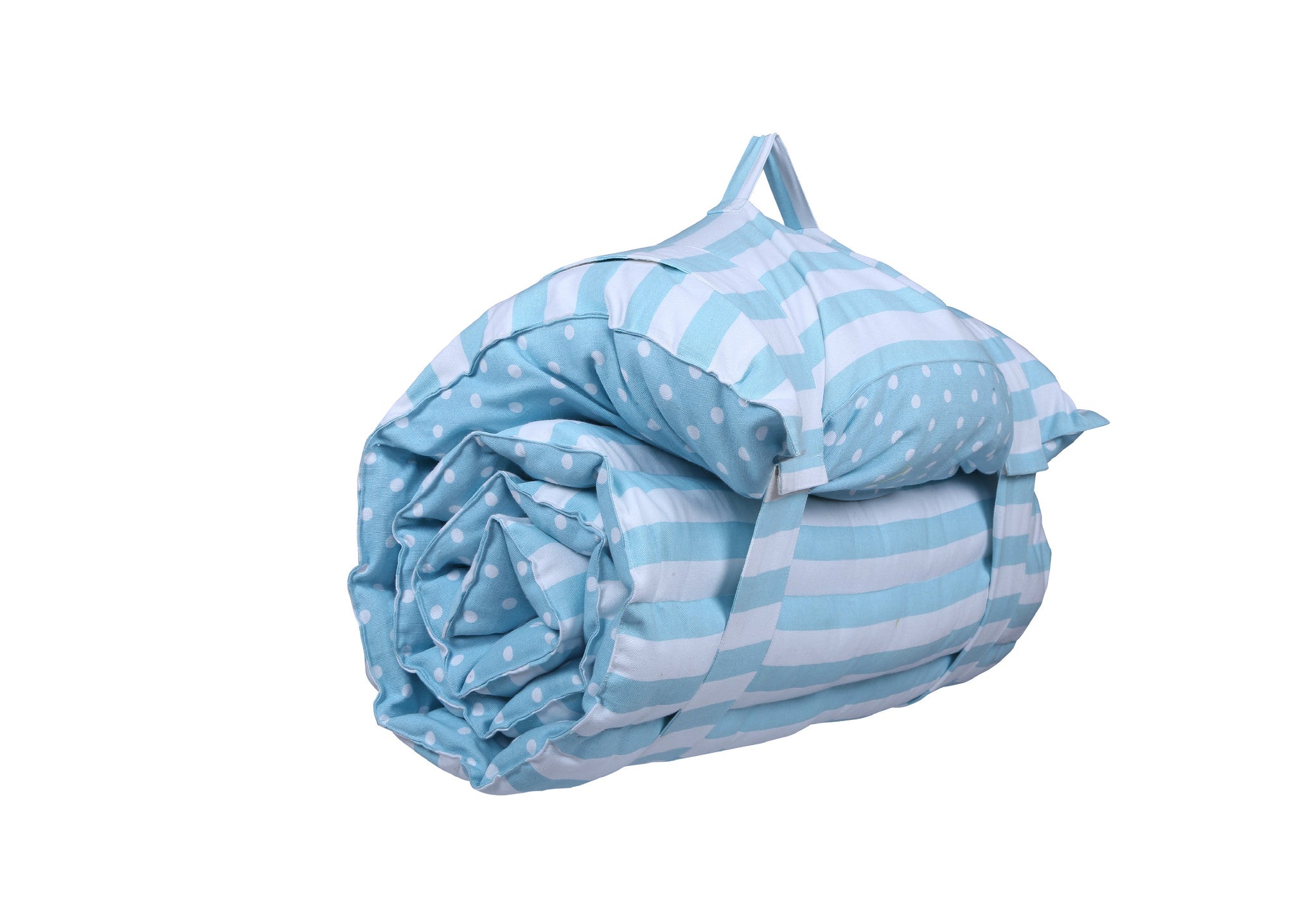 Beach Bed -Polka Dot Blue