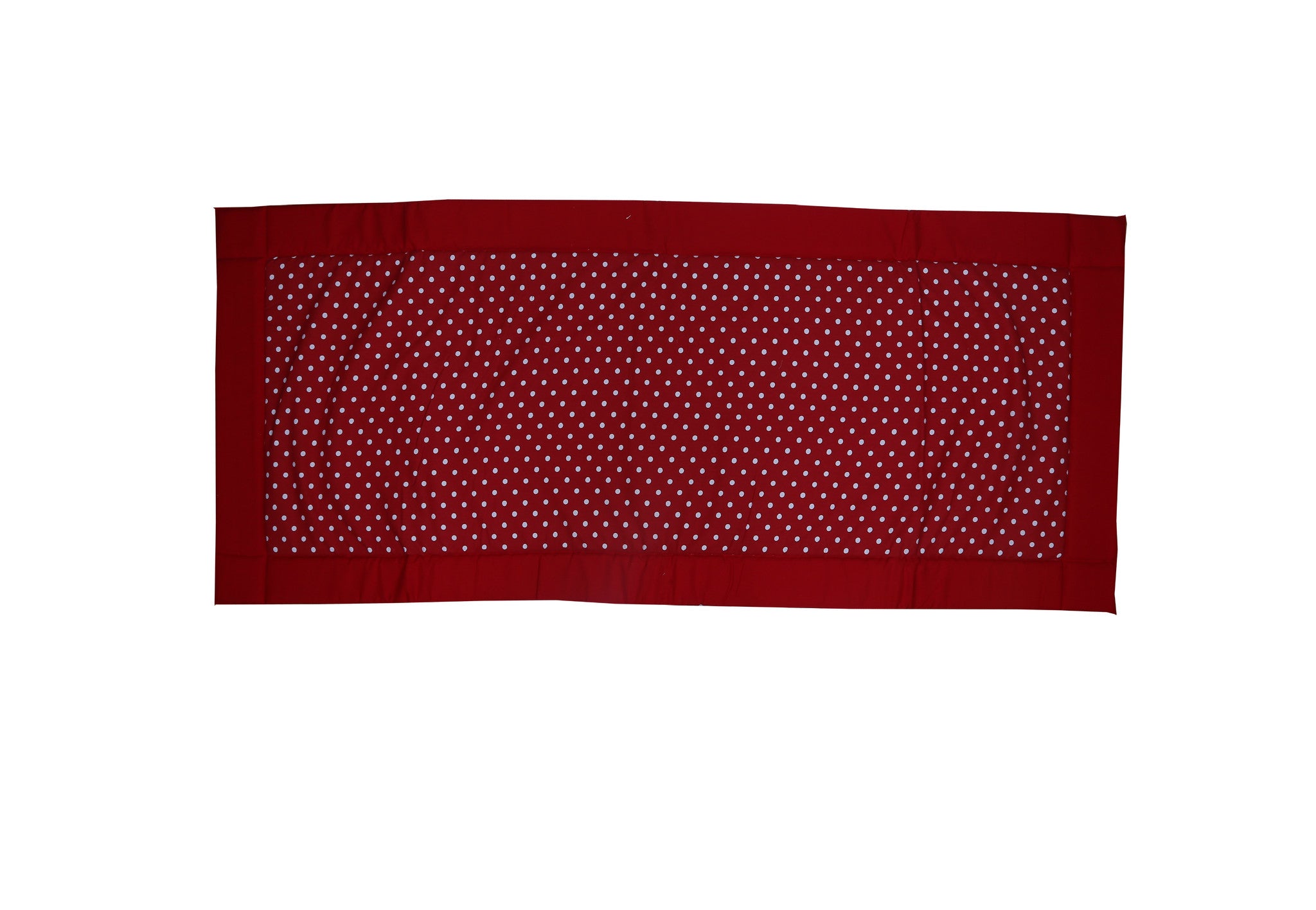 Foam Bed -Polka Dots Red
